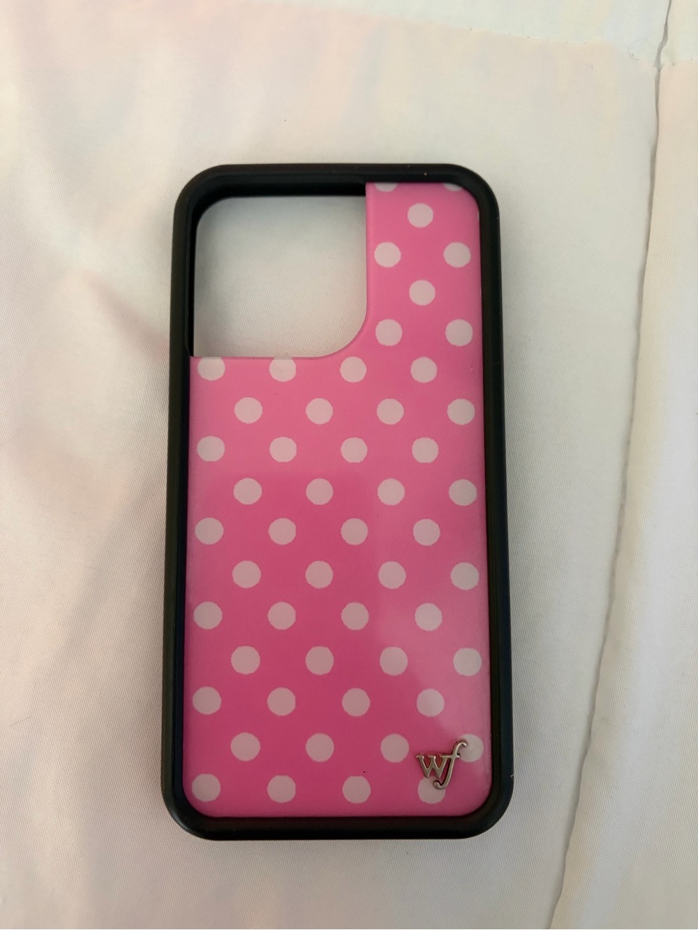 WILDFLOWER Pink Polka Dot Protective iPhone 13 Pro Case